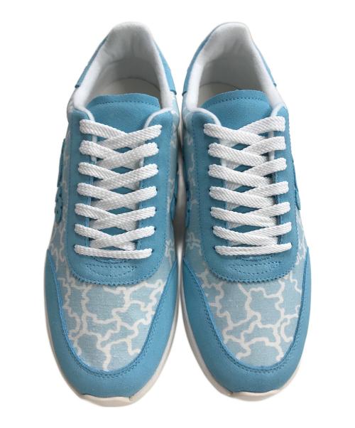 Sangacio（サンガッチョ）Sangacio (サンガッチョ) スニーカー にゅ × 歌舞伎『廣松』限定コラボ スカイブルー×ホワイト サイズ:27.5㎝の古着・服飾アイテム