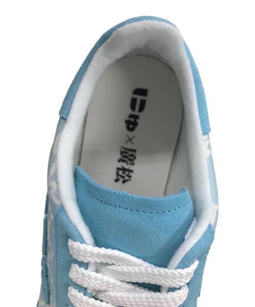 Sangacio（サンガッチョ）Sangacio (サンガッチョ) スニーカー にゅ × 歌舞伎『廣松』限定コラボ スカイブルー×ホワイト サイズ:27.5㎝の古着・服飾アイテム