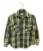 LEVI'Sリーバイス）の古着「ヘビーネルシャツ ALASKA(アラスカ)」｜グリーン