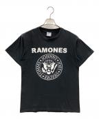 ALL SPORTオールスポーツ）の古着「バンドTシャツ RAMONES（ラモーンズ）」｜ブラック