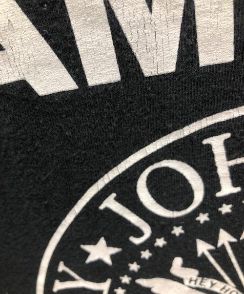 ALL SPORT（オールスポーツ）ALL SPORT (オールスポーツ) バンドTシャツ RAMONES（ラモーンズ） ブラック サイズ:M(40)の古着・服飾アイテム