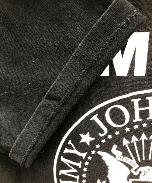ALL SPORT（オールスポーツ）ALL SPORT (オールスポーツ) バンドTシャツ RAMONES（ラモーンズ） ブラック サイズ:M(40)の古着・服飾アイテム