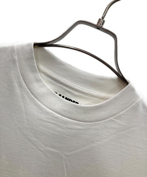 JIL SANDER+（ジルサンダープラス）JIL SANDER+ (ジルサンダープラス) 半袖クルーネックTシャツ ホワイト サイズ:Sの古着・服飾アイテム