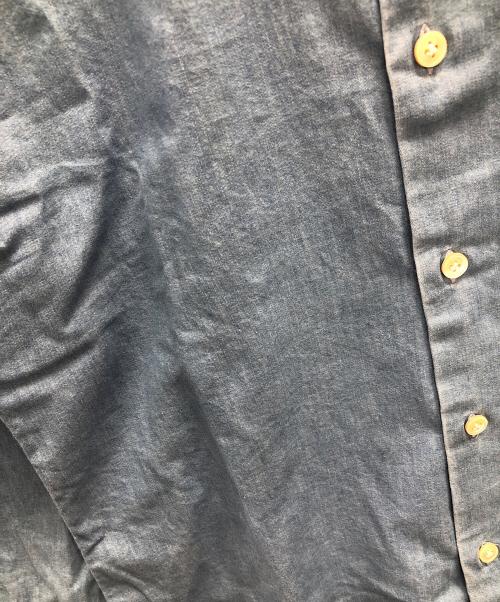 LUIGI BORRELLI NAPOLI（ルイジ ボレッリ ナポリ）LUIGI BORRELLI NAPOLI (ルイジ ボレッリ ナポリ) デニムシャツ ブルー サイズ:S 未使用品の古着・服飾アイテム
