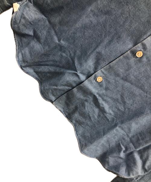 LUIGI BORRELLI NAPOLI（ルイジ ボレッリ ナポリ）LUIGI BORRELLI NAPOLI (ルイジ ボレッリ ナポリ) デニムシャツ ブルー サイズ:S 未使用品の古着・服飾アイテム