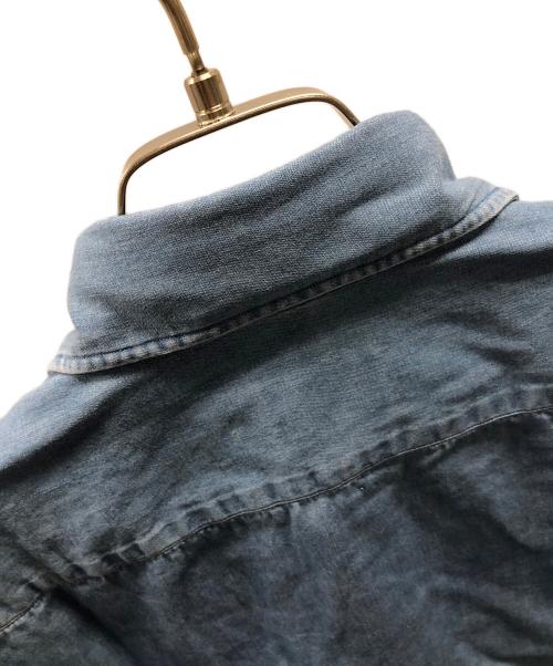 LUIGI BORRELLI NAPOLI（ルイジ ボレッリ ナポリ）LUIGI BORRELLI NAPOLI (ルイジ ボレッリ ナポリ) デニムシャツ ブルー サイズ:S 未使用品の古着・服飾アイテム