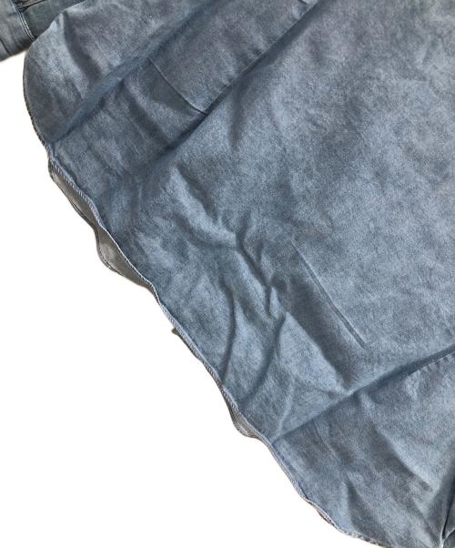 LUIGI BORRELLI NAPOLI（ルイジ ボレッリ ナポリ）LUIGI BORRELLI NAPOLI (ルイジ ボレッリ ナポリ) デニムシャツ ブルー サイズ:S 未使用品の古着・服飾アイテム