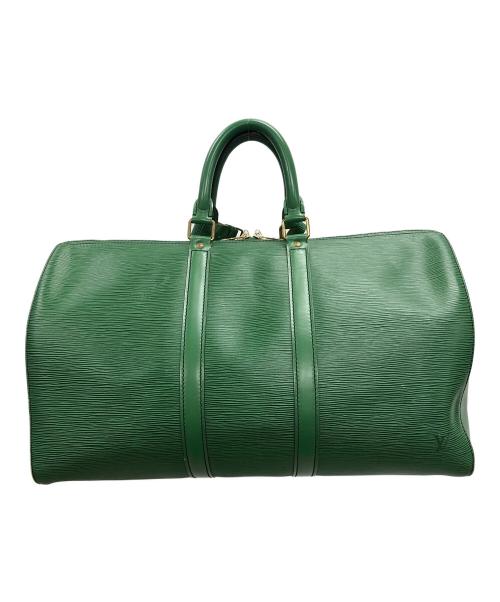 LOUIS VUITTON（ルイ ヴィトン）LOUIS VUITTON (ルイ ヴィトン) ボストンバッグ エピ キーポル45 グリーン サイズ:45の古着・服飾アイテム