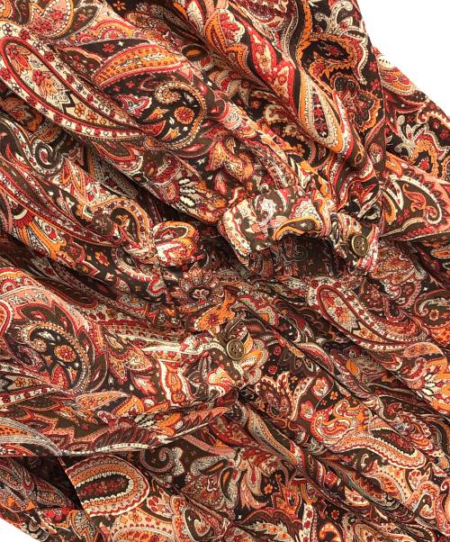 Bouquet de L'UNE（ブケ ドゥ リュンヌ）Bouquet de L'UNE (ブケ ドゥ リュンヌ) 長袖ワンピース ブラウン サイズ:Fの古着・服飾アイテム