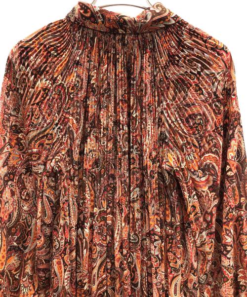 Bouquet de L'UNE（ブケ ドゥ リュンヌ）Bouquet de L'UNE (ブケ ドゥ リュンヌ) 長袖ワンピース ブラウン サイズ:Fの古着・服飾アイテム