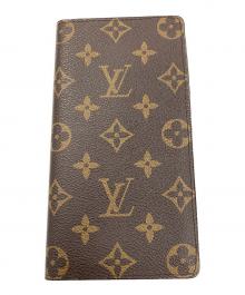 LOUIS VUITTON（ルイ ヴィトン）の古着「長財布 モノグラム ポルトバルール カルトクレディ」｜ブラウン
