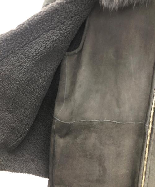 DAMA collection（ダーマコレクション）DAMA collection (ダーマコレクション) ムートンファーコート ブラック サイズ:1の古着・服飾アイテム