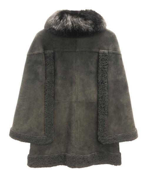 DAMA collection（ダーマコレクション）DAMA collection (ダーマコレクション) ムートンファーコート ブラック サイズ:1の古着・服飾アイテム