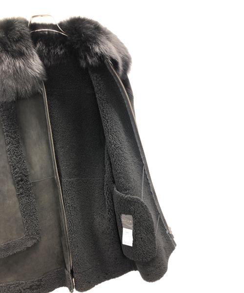 DAMA collection（ダーマコレクション）DAMA collection (ダーマコレクション) ムートンファーコート ブラック サイズ:1の古着・服飾アイテム