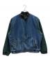 Eagles Ridge Outfitters（イーグルス リッジ アウトフィッターズ）の古着「デニムスタジャン」｜ブルー×グリーン