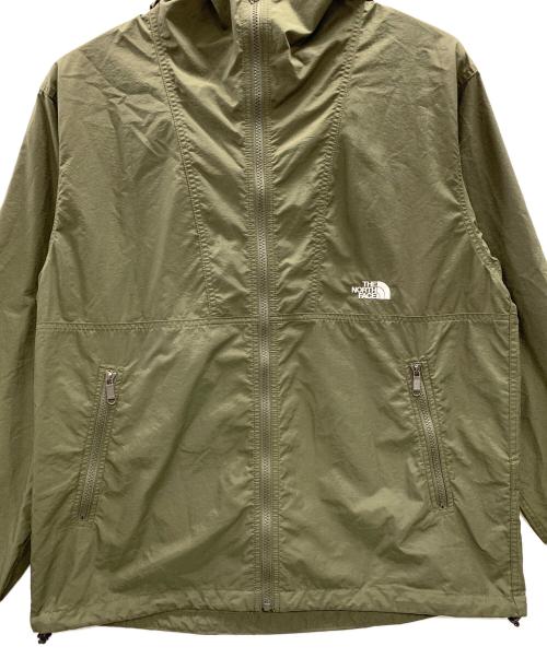 THE NORTH FACE（ザ ノース フェイス）THE NORTH FACE (ザ ノース フェイス) ナイロンパーカー コンパクトジャケット オリーブ サイズ:XLの古着・服飾アイテム