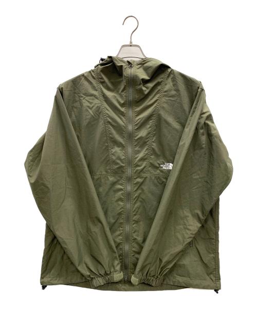 THE NORTH FACE（ザ ノース フェイス）THE NORTH FACE (ザ ノース フェイス) ナイロンパーカー コンパクトジャケット オリーブ サイズ:XLの古着・服飾アイテム