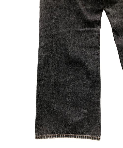 DIESEL（ディーゼル）DIESEL (ディーゼル) D-RISE（ディー-ライズ）ダメージ加工ワイドデニムパンツ グレー サイズ:W28 L30の古着・服飾アイテム