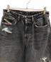 DIESEL (ディーゼル) D-RISE（ディー-ライズ）ダメージ加工ワイドデニムパンツ グレー サイズ:W28 L30：30000円