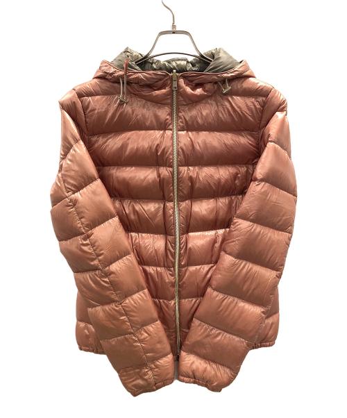 HERNO（ヘルノ）HERNO (ヘルノ) リバーシブルダウンジャケット ベージュ×グレー サイズ:44の古着・服飾アイテム