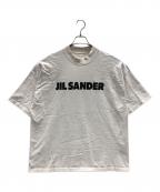 JIL SANDERジルサンダー）の古着「ボトルネック ロゴTシャツ」｜ホワイト