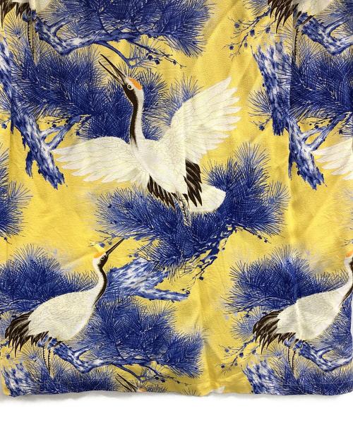 Sun Surf（サンサーフ）Sun Surf (サンサーフ) アロハシャツ イエロー×ブルー サイズ:15-15 1/2の古着・服飾アイテム