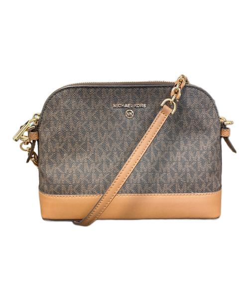 MICHAEL KORS（マイケル・コース）MICHAEL KORS (マイケル・コース) ショルダーバッグ ブラウン サイズ:実寸サイズにご確認ください。の古着・服飾アイテム