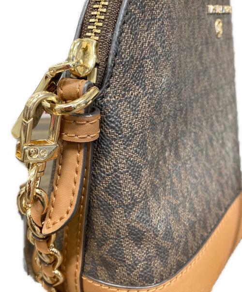 MICHAEL KORS（マイケル・コース）MICHAEL KORS (マイケル・コース) ショルダーバッグ ブラウン サイズ:実寸サイズにご確認ください。の古着・服飾アイテム