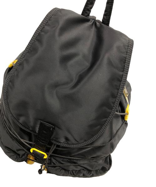 PORTER（ポーター）PORTER (ポーター) TANKER RUCK SUCK（タンカー リュック サック） ブラック×イエロー サイズ:実寸サイズにてご確認ください。の古着・服飾アイテム