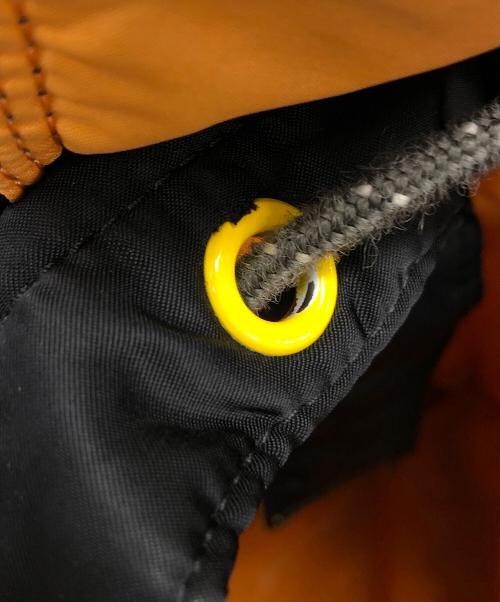 PORTER（ポーター）PORTER (ポーター) TANKER RUCK SUCK（タンカー リュック サック） ブラック×イエロー サイズ:実寸サイズにてご確認ください。の古着・服飾アイテム