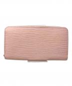 LOUIS VUITTONルイ ヴィトン）の古着「長財布 ジッピーウォレット」｜ライトピンク