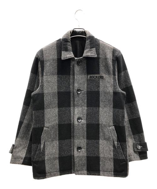 WACKO MARIA（ワコマリア）WACKO MARIA (ワコマリア) ウール混ジャケット グレー サイズ:実寸サイズにてご確認ください。の古着・服飾アイテム