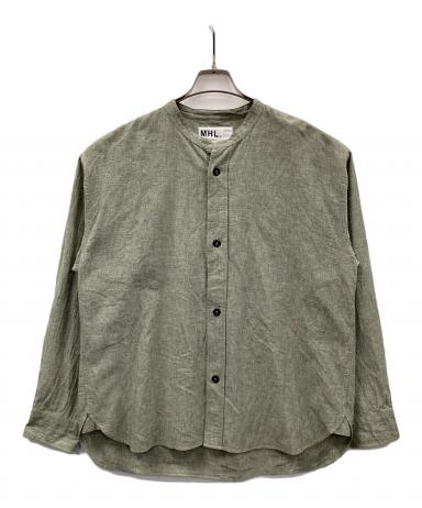 中古・古着通販】MHL (エムエイチエル) 長袖シャツ COTTON LINEN