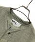 MHL (エムエイチエル) 長袖シャツ COTTON LINEN CHAMBRAY（コットン リネン シャンブレー） グリーン サイズ:L：7000円