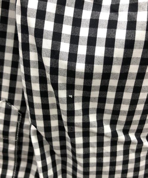 JAMES&CO.（ジェームスアンドコー）JAMES&CO. (ジェームスアンドコー) ボタンダウンシャツ STANDARD SHIRT PUJOL（スタンダード シャツ プジョル） ブラック×ホワイト サイズ:3の古着・服飾アイテム