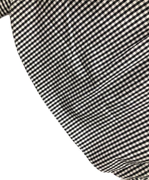 JAMES&CO.（ジェームスアンドコー）JAMES&CO. (ジェームスアンドコー) ボタンダウンシャツ STANDARD SHIRT PUJOL（スタンダード シャツ プジョル） ブラック×ホワイト サイズ:3の古着・服飾アイテム