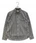 JAMES&CO.（ジェームスアンドコー）の古着「ボタンダウンシャツ STANDARD SHIRT PUJOL（スタンダード シャツ プジョル）」｜ブラック×ホワイト