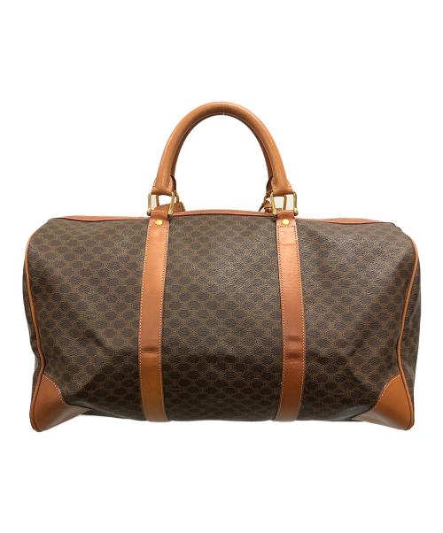 CELINE（セリーヌ）CELINE (セリーヌ) ボストンバッグ マカダム ブラウン サイズ:実寸サイズにてご確認下さい。の古着・服飾アイテム