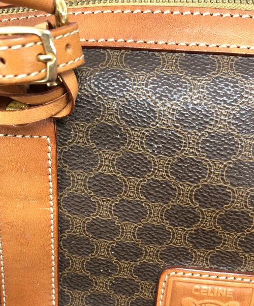 CELINE（セリーヌ）CELINE (セリーヌ) ボストンバッグ マカダム ブラウン サイズ:実寸サイズにてご確認下さい。の古着・服飾アイテム