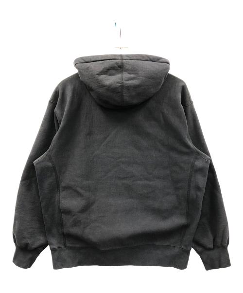 SUPREME（シュプリーム）SUPREME (シュプリーム) プルオーバーパーカー Cross Box Logo Hooded Sweatshirt(クロスボックスロゴフーデッドスウェットシャツ) ブラック サイズ:Largeの古着・服飾アイテム