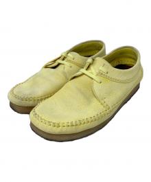CLARKS（クラークス）の古着「スウェードシューズ ワラビーブーツ」｜クリーム