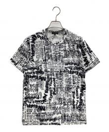 COMME des GARCONS HOMME PLUS（コムデギャルソンオムプリュス）の古着「Tシャツ」｜ホワイト×ブラック