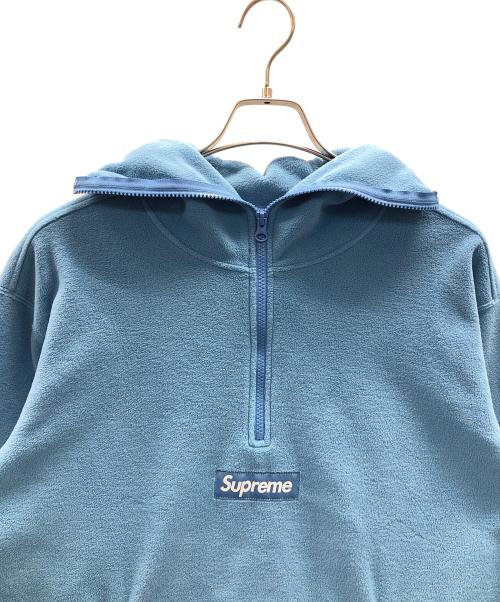 SUPREME（シュプリーム）SUPREME (シュプリーム) ハーフジップパーカー PolartecFacemask HalfZip(ポーラテックフェイスマスクハーフジップ) スカイブルー サイズ:Mediumの古着・服飾アイテム