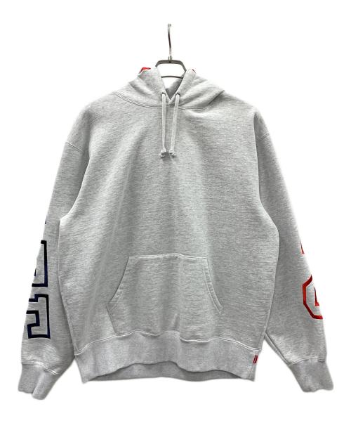 SUPREME（シュプリーム）SUPREME (シュプリーム) プルオーバーパーカー StateHooded グレー サイズ:Mの古着・服飾アイテム