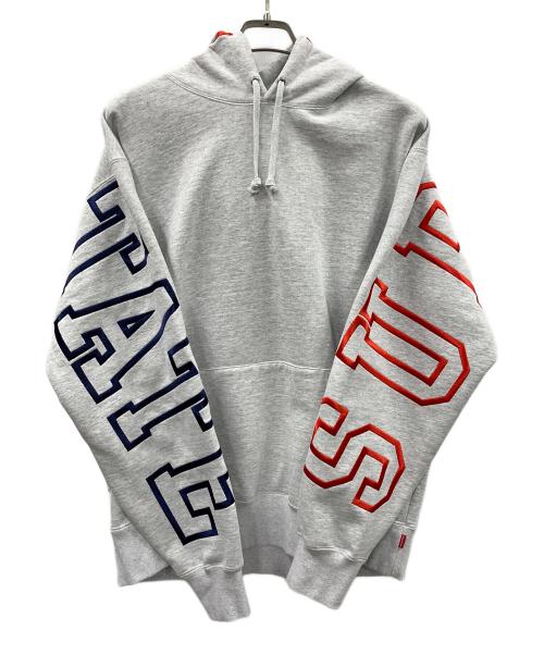 SUPREME（シュプリーム）SUPREME (シュプリーム) プルオーバーパーカー StateHooded グレー サイズ:Mの古着・服飾アイテム