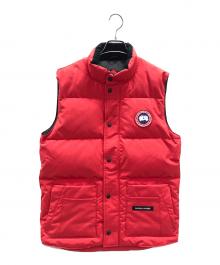 CANADA GOOSE（カナダグース）の古着「ダウンベスト Freestyle Vest Men(フリースタイルベスト)」｜レッド