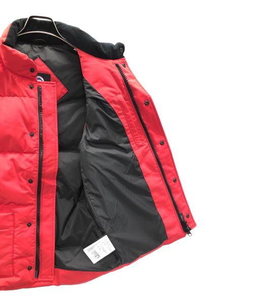 CANADA GOOSE（カナダグース）CANADA GOOSE (カナダグース) ダウンベスト Freestyle Vest Men(フリースタイルベスト) レッド サイズ:S/Pの古着・服飾アイテム