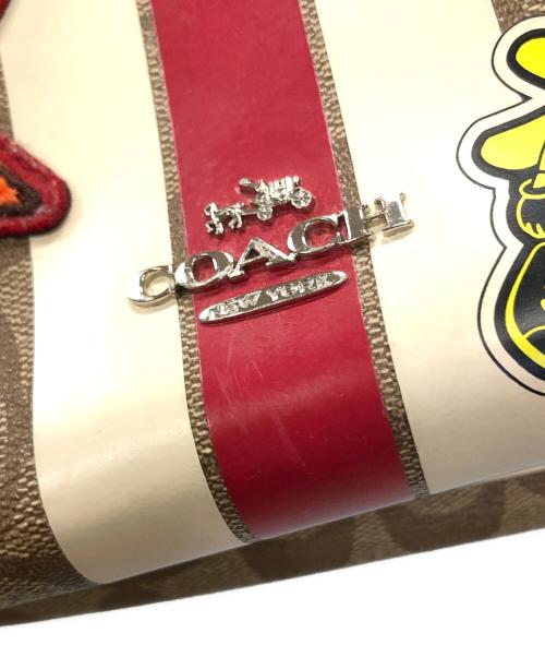 COACH（コーチ）COACH (コーチ) リュック シグネチャー ワッペン バックパック ベージュ サイズ:実寸サイズにてご確認ください。の古着・服飾アイテム