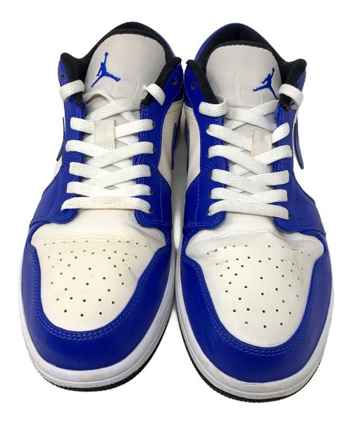 NIKE（ナイキ）NIKE (ナイキ) スニーカー AIR JORDAN1 Low Game Royal(エアジョーダン1 ロー ゲームロイヤル） ブルー×ホワイト サイズ:28.5cmの古着・服飾アイテム