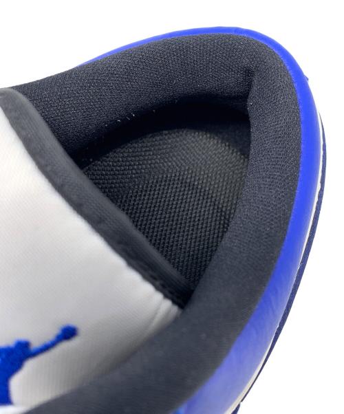 NIKE（ナイキ）NIKE (ナイキ) スニーカー AIR JORDAN1 Low Game Royal(エアジョーダン1 ロー ゲームロイヤル） ブルー×ホワイト サイズ:28.5cmの古着・服飾アイテム